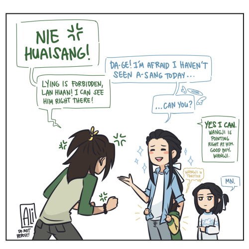 artsy-alice: nielan times two   lan wangji and nie huaisang’s