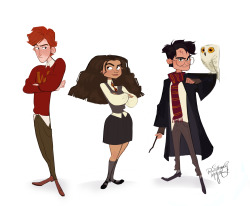 brittanymyersart:  Had some fun drawing some Harry Potter characters!