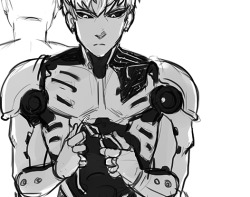 brigadierbanana:  In which Saitama gives Genos a spontaneous