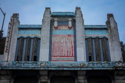 :  Abandoned theater. Le Havre, France. 