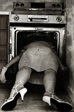 Sylvia Plath was found like this on the morning of 11 February