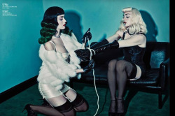 dailyactress:  Katy Perry and Madonna in V magazine