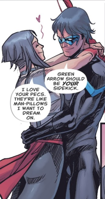 quickerthanthought:Of course Emiko has a crush on Nightwing,