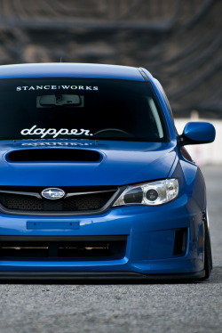 camber:  Subaru Impreza WRX. 