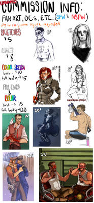 koalasrdelicious:  Hey guys, it’s that time again.. I’ve had to update my commission info. Prices have gone up a little bit, a couple dollars or so, but I am seriously committing to some seriously bitchin’ art..   So I’m in a bit of a financial