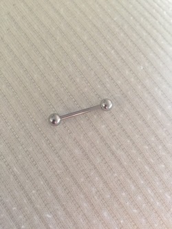 This used to be in my nipple and it fell out. I don’t wanna