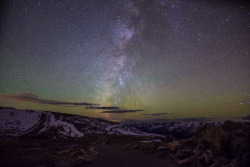 22-faces:  just–space:  Spectacular sky in Rocky Mountain National