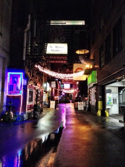 bobbycaputo:  I love the way streets look at night after it rains.