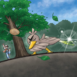kuiperfrog:  These official illustrations for Pokemon using Hidden