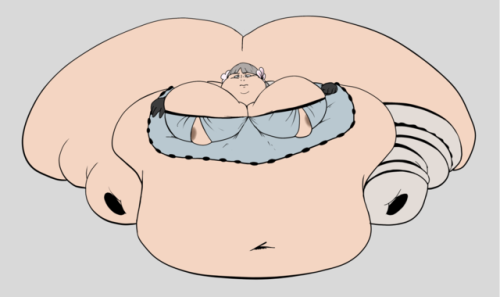 chubnbass: Flat color sequence of K.aine from N.ier (I hear that new one is pretty good, and not just because of someone’s butt either!) for anonymous