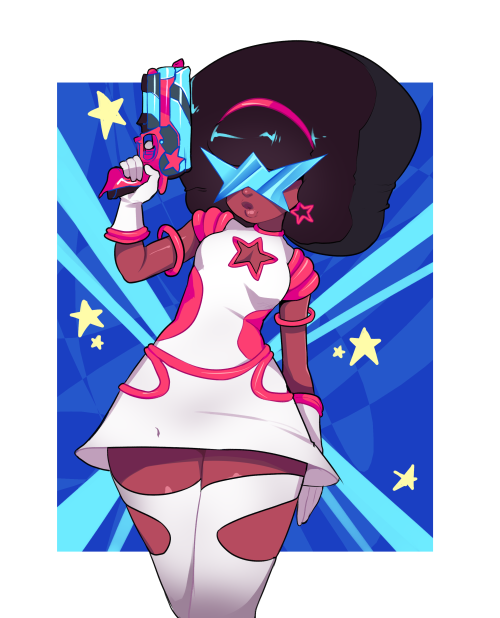 raspbeary:  alien hunter garnet reporting for duty