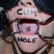 “Cum Hole”