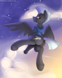 capseys: Wings are hard. Backgrounds are hard. Thunderlane is