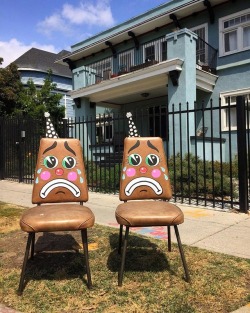 escapekit:  Sad Clowns LA-based street artist Lonesome Town