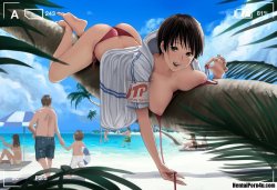 HentaiPorn4u.com Pic- Just Another Day at the Beach http://animepics.hentaiporn4u.com/uncategorized/just-another-day-at-the-beach/Just