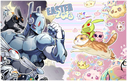 illu for Gaia Online’s Easter event :))