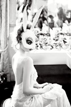 arielsierrastepp:  Ellen von Unwerth ‘White Bunny’ | BLACK