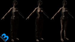 barbellsfm: Early concept for RE7 Zoe Baker Nude  Like what you