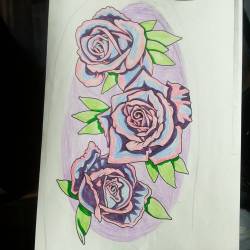 Got some roses to do next week.   #roses #flowers #tattooapprentice