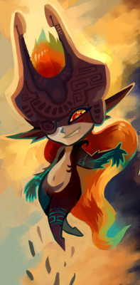 choco-chimbu:  also midna thing I drew a while ago.  Always