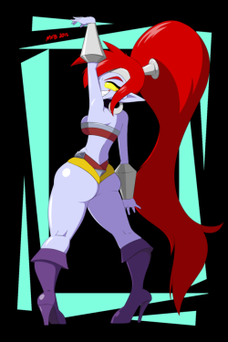 mofetafrombrooklyn:How would Nega Shantae fair in wearing the