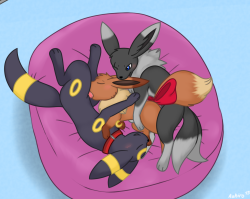 lucariofan97:  Eevee is the last post of the night hope you enjoyed