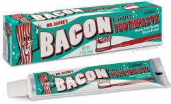 greatbigbacon:  Bacon Toothpaste solves a problem we all face.