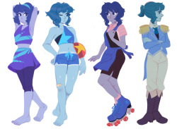 yorufi:  au where lapis is one of the crystal gems and so was