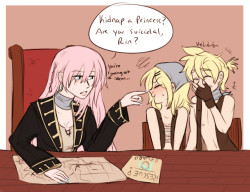 a prequel to that other doodle?????? with some changes to luka’s