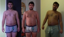 frenchygainer:  After three months of gaining. 