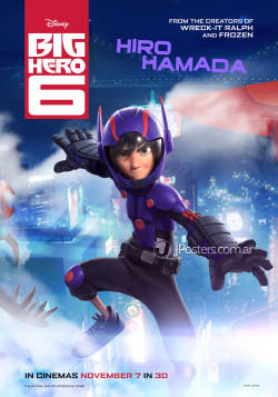 disneybighero6:  New Big Hero 6 posters! First official look