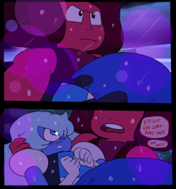 I wanted Sapphire to have the Yuri shoujo anime sparkles moment