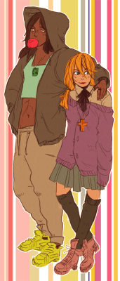 jen-suis:  daily yumikuri for mar……… ah i just want to
