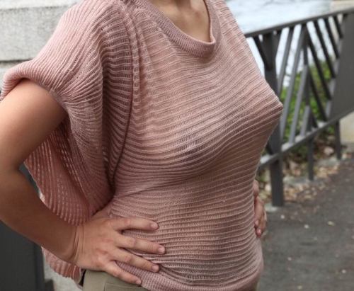 “No, I think it’s a perfectly acceptable blouse to go to the company picnic in.  Besides, ever since you accidentally texted my nude photo to your co-worker, everyone at work knows what I look like naked.  Let them look, I don’t care.