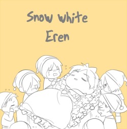 isolilili:  白雪エレン♂　by　緒乃Snow White Eren ♂