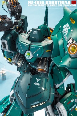 rhubarbes:  via GUNDAM GUY: G-System 1:72 NZ-666 Kshatriya -