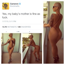 bosss-lady:  Amber Rose is everything