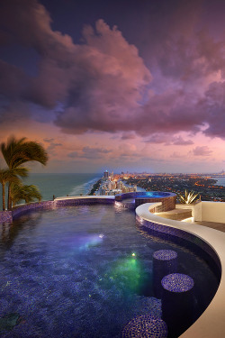 livingpursuit:  View from Akoya Penthouse | Pepe Calderin Design 