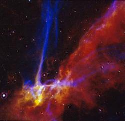 photos-of-space:1991 Hubble Image of Cygnus Loop Supernova Remnant