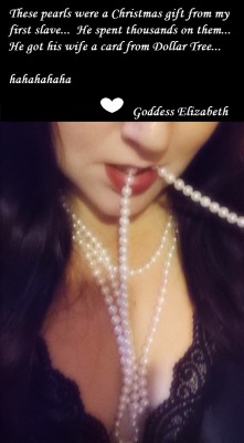 goddess-elizabeth:  My name is Goddess Elizabeth. I am a lifestyle