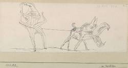 razkushutinstva:Paul Klee ‘The Protector’, 1926