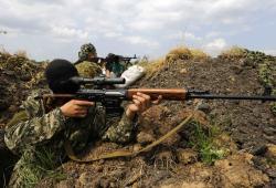 militaryarmament:  Pro-Russian rebels temporarily reinforcing