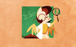 fluttershythekind:Introducing Dr. Pegasus  My little OC is going