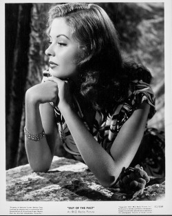 rantingsofamoderndayglamourgirl:  Jane Greer from Out Of The