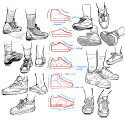 miyuliart:  Some shoe studies.More studies and tutorials on Patreon.
