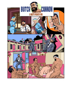 logankowalsky:  Some new Butch Cannon strips in progress. 