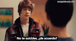 nhatalia-br:  No te suicides,¿de acuerdo? Película: Una historia