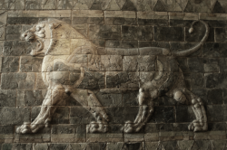 canisalbus:  Lion frieze from the Palace of Darius I