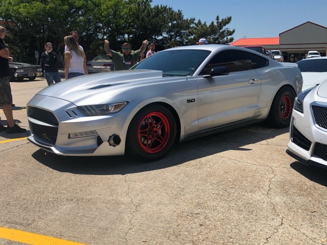 Dave’s twin turbo stang at Cruisin Week OCMD 2021