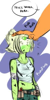 kurofeng:  Maybe in the future Peridot learns that praises taste